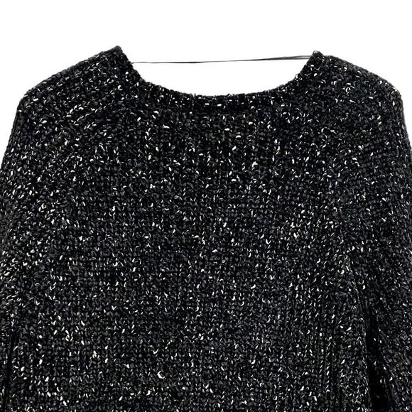 NWT Lane Bryant Sweater, black speckled sweater, Size 18/20 - Picture 4 of 10